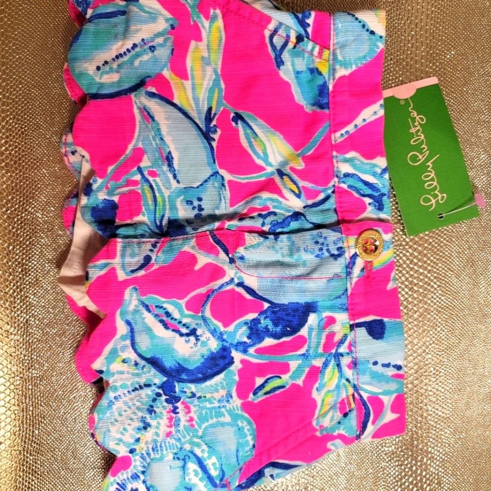 Lilly Pulitzer Girls Skort Lobsters in Love